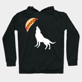 Hot Dog howling Hoodie